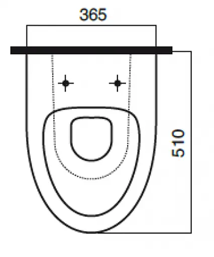 Сиденье для унитаза AM.PM Bliss L C537851WH, Белый - фото 2