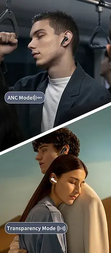 Навушники бездротові Realfit TWS з шумозаглушенням F3 - фото 7