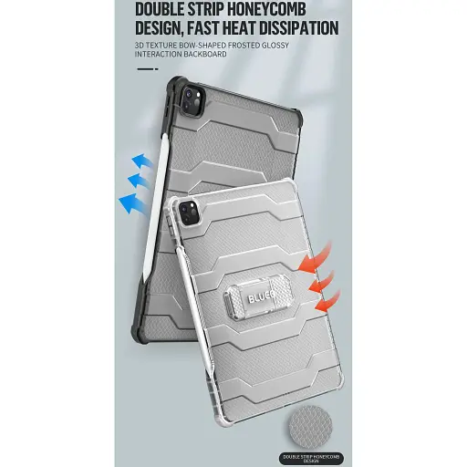 Чехол Blueo Drop Resistance with Kickstand для Apple iPad Pro 11" M4/M5 (2024-2025) Black [142161] - фото 14