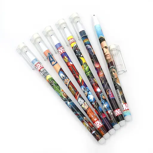 Ручка детская пиши-стирай AV, 0.5 мм, синяя, 12 шт. (в ассортименте)