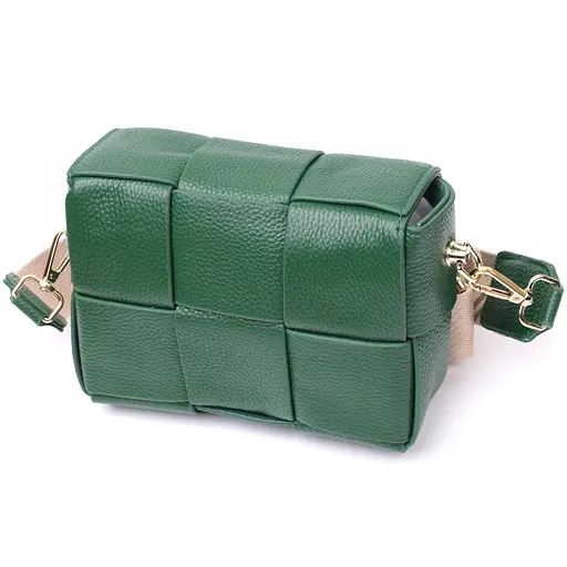 Кожаная сумка женская Vintage 17х12.5х5.5 см sum0024644 - фото 2