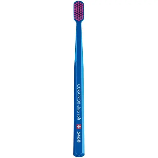 Зубная щетка Curaprox Ultra Soft 5460 синяя с красным