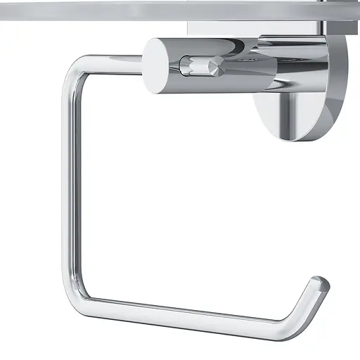 Тримач туалетного паперу з полицею AM.PM X-Joy хром A85A341500 Хром - фото 6