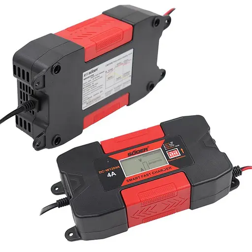 Зарядний пристрій для акумулятора Powermaster DCW1204A 12V 4A - фото 4