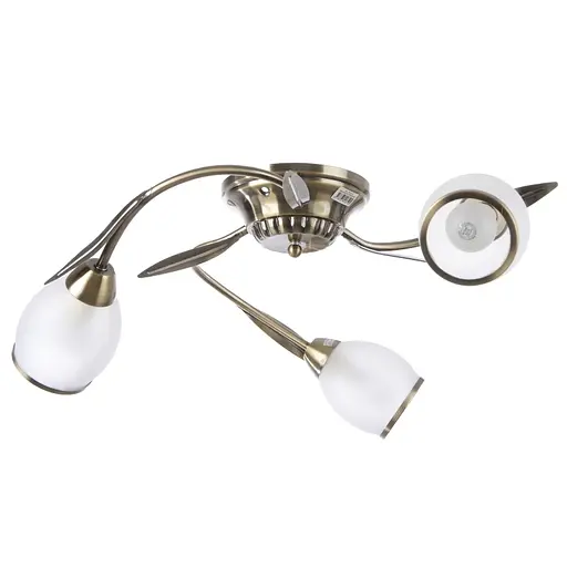 Люстра стельова Brille класична E14 BZ (LK-157C/3)