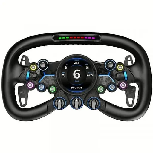 Кермо MOZA Racing Vision GS Steering Екран 2.8" RGB - фото 1