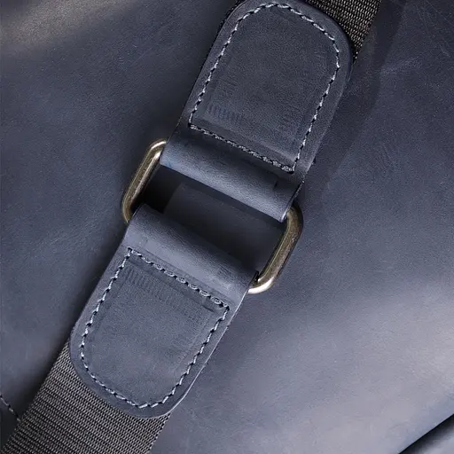 Практична чоловіча сумка через плече із вінтажної натуральної шкіри SHVIGEL 20х26х4,5 см sum0027435 - фото 10