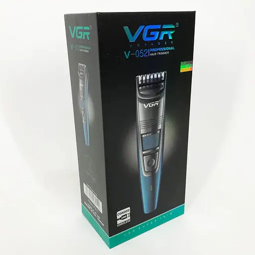 Чоловічий акумуляторний тример VGR V-052 для бороди з регульованою насадкою машинка для стрижки 5 Вт - фото 9