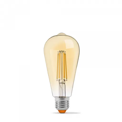LED лампа VIDEX Filament ST64FA 10W E27 2200K бронза - фото 2