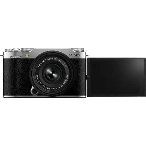 Бездзеркальний фотоапарат Fujifilm X-M5 Kit XC 15-45mm f3.5/5.6 OIS PZ Silver (16900771) [136292] - фото 7