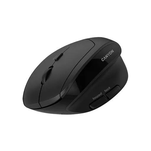 Мишка Canyon MW-25 LED Silent Wireless/Bluetooth Black (CNS-CMSW25) - фото 8