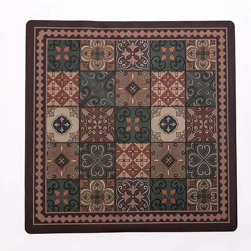 Килимок для ванної кімнати з діатоміту GeoFlora 58×58 (см) вологопоглинаючий килимок для будинку ванни Yiwu HP-42-15