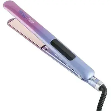 Плойка для укладання волоcся DSP 10731 з індикатором нагрівання та захистом від перегріву 25 Вт Фіолетовий - фото 1