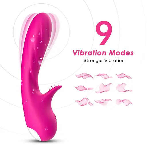 Вібратор B - Series Joy Romance 17.9 см (рожевий) - фото 12