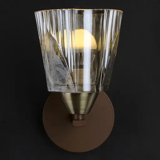 Бра Brille LK-516W/1 настінне накладне класичне E14 - фото 2