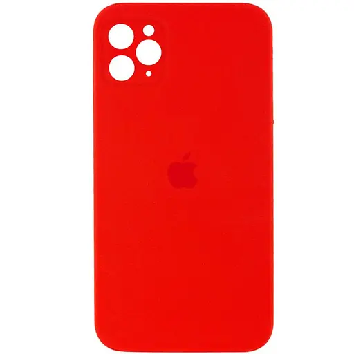 Чохол Epik Silicone Case Square Full Camera Protective AA для Apple iPhone 11 Pro Max 6.5 Червоний/Red - фото 1