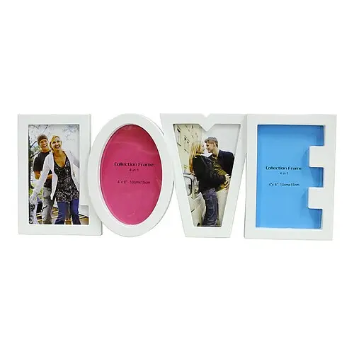 Фоторамка на 4 фото Love - фото 1