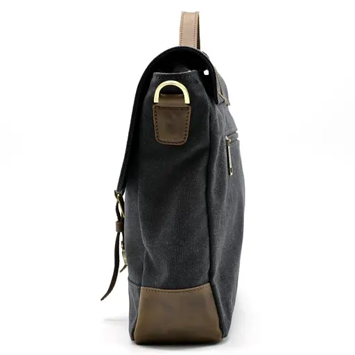 Кожаная мужская сумка TARWA 38х31х9 см sum0026647 - фото 5