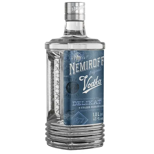 Горілка особлива Nemiroff Originals Делікат м'яка 40% 3 л (1 л x 3 шт.) - фото 4