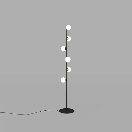 Торшер BL 1502-6P BK - фото 1