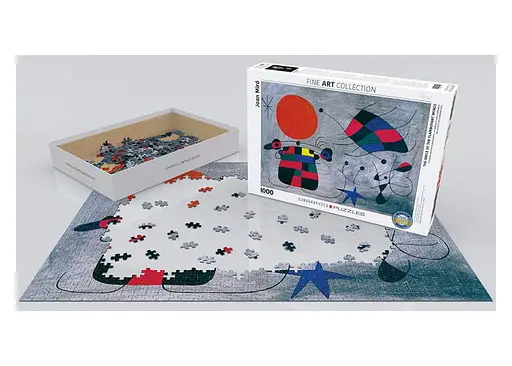 Пазл EuroGraphics Улыбка с ярких крыльев Жоан Миро 1000 эл. (6000-0856) - фото 3