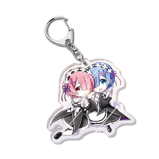 Брелок акриловый Re.Zero. Знову життя з нуля в іншому світі RZ AK 03 - фото 1