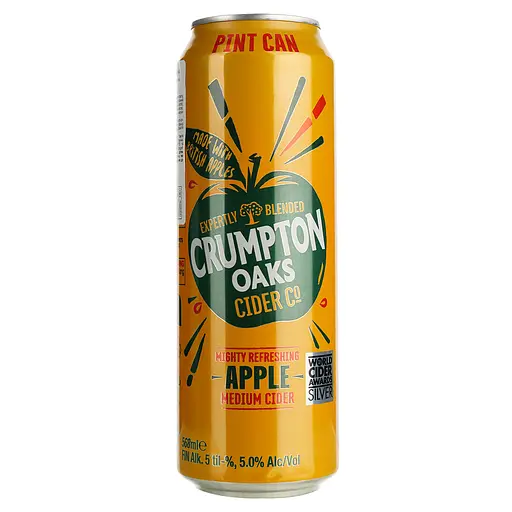 Сидр Crumpton Oaks Apple, 5%, з/б, 0,568 л