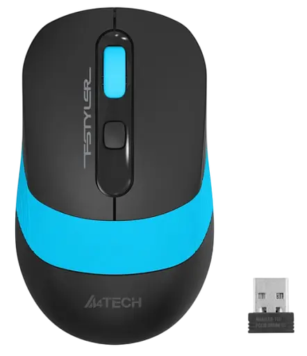 Мышь беспроводная A4Tech FG10S Blue/Black - фото 1