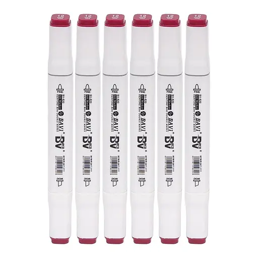 Скетч-маркер двусторонний Bavi №12, на спиртовой основе, 10 шт.