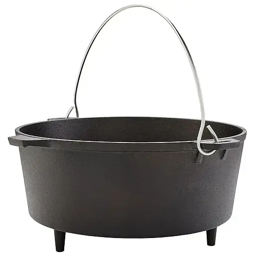 Котел с крышкой Groenberg Askja Pot Black 33 см 10 л (DAS303245) - фото 6