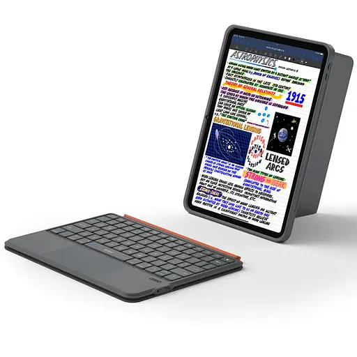 Чехол-клавиатура WIWU MK-005 3 in 1 for iPad Pro 11" (2024) Grey - фото 6