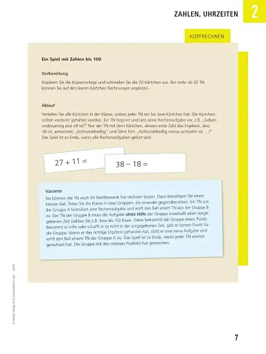 Zwischendurch mal ... Spiele. Kopiervorlage - фото 6