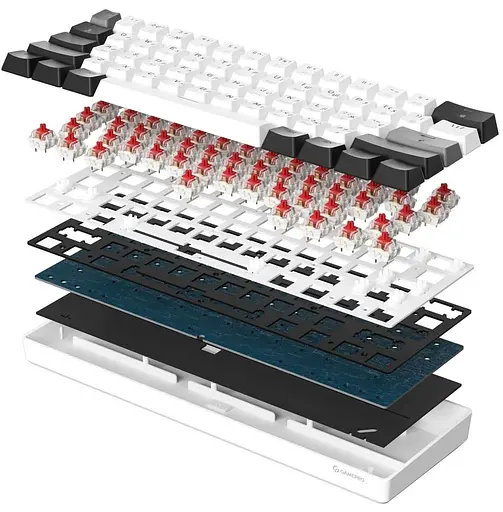 Клавіатура GamePro Genesis Infinity MK130 (MK130BW) - фото 4