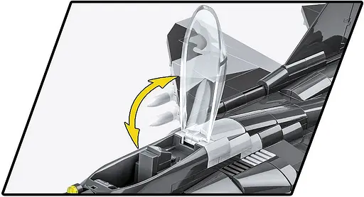 Конструктор COBI перший український винищувач МіГ-29 (UA/PL) 5840 - фото 6