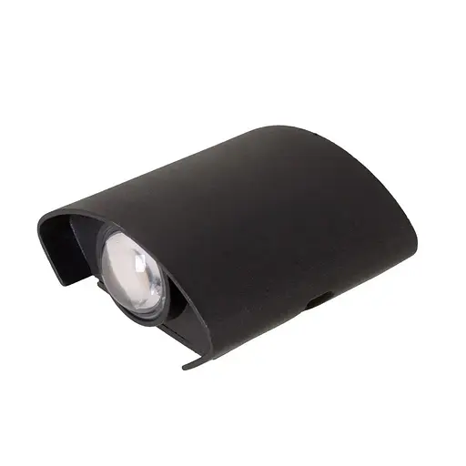 Подсветка Brille LED фасадная IP65 AL-264/2х1W BK
