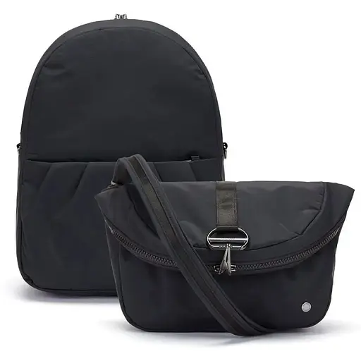 Рюкзак жіночий Антикрадій Pacsafe CX convertible backpack чорний (20410138) - фото 2