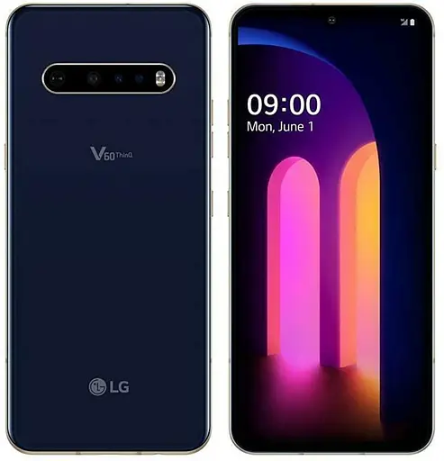 Смартфон LG V60 ThinQ 5G 8/128GB Blue (LM-600TM) 1 Sim (Без NFC, Без Google Wallet) Seller Refurbished