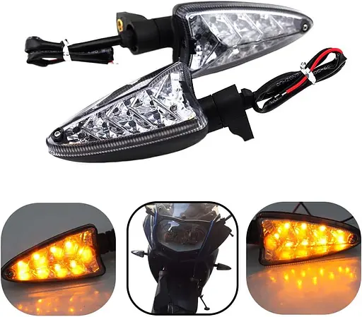 Світлодіодні індикатори GUAIMI сумісні з Tiger 800/XC Tiger 1050 Daytona 675/R - фото 5