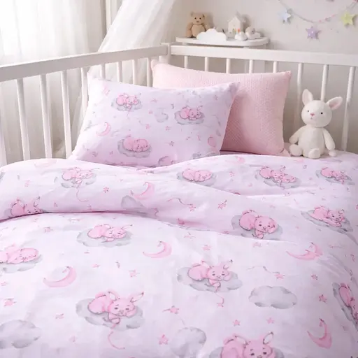 Підковдра MirSon Ranforce Elite Pink Moon 110х140 см (2200012570197) - фото 1