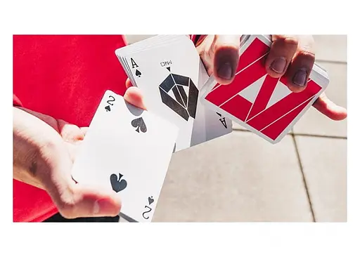 Карты игральные United States Playing Card Company Gemini Mako Red (60054) - фото 6