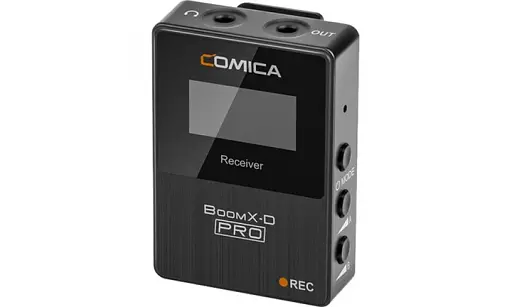 Беспроводная микрофонная система Comica BoomX-D PRO D2 Black микрофон-рекордер - фото 3