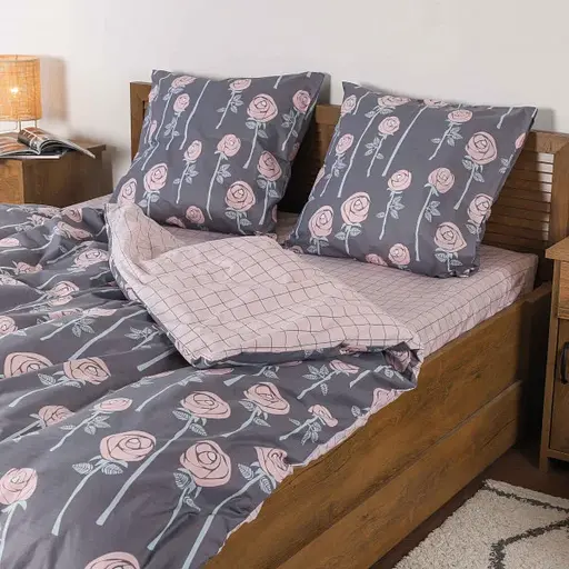 Комплект постільної білизни Viluta полуторний ранфорс 20127 100% бавовна - фото 4