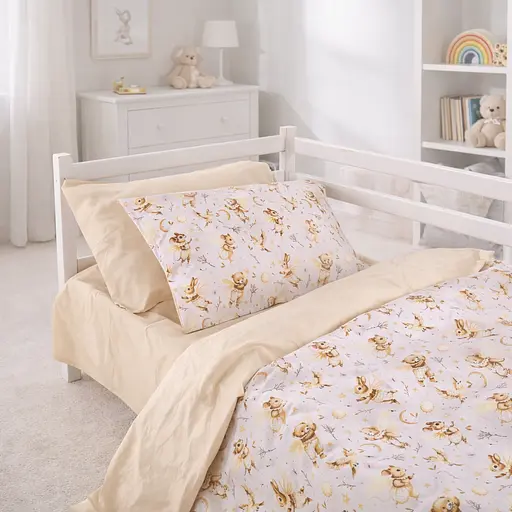 Комплект постільної білизни Ranforce Elite Mirson Soft Grace 110х140см (2200012567135) - фото 1