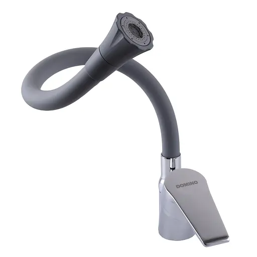 Змішувач для кухні Domino Blitz DBC-203SA-G03 Сірий - фото 6