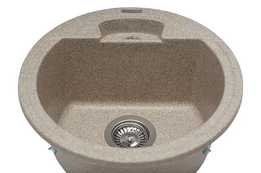 Кухонная мойка гранитная Miraggio Valencia terra 442x442x202 00211205, Терра - фото 3