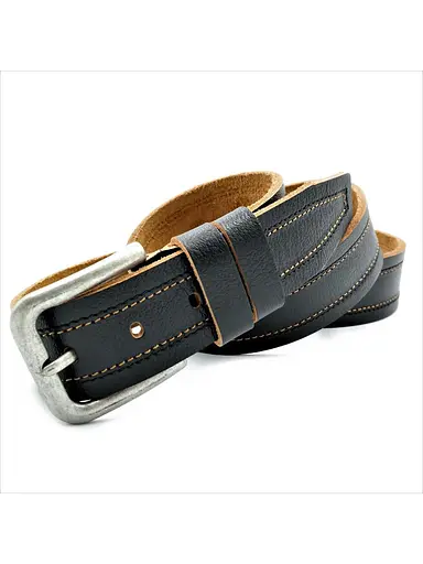 Ремінь шкіряний Le-Mon чоловічий 120х4 см acs0023748 - фото 2