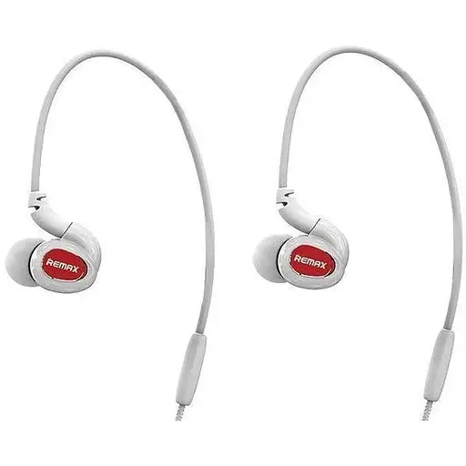 Бездротові навушники Remax RB-S8 Bluetooth Sporty, BT4.1, 100mAh, 8h, white