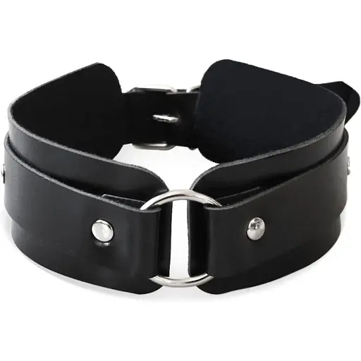 БДСМ-нашийник з кільцем Art of Sex - Martina Collar