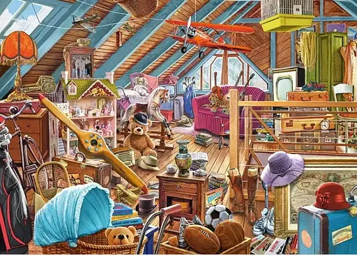 Пазл Castorland puzzle Безлад на горищі, 500 ел. (B-53407) - фото 2