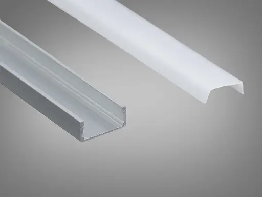 Профиль для LED ленты, накладной - фото 1